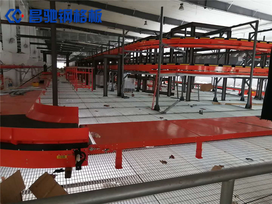 北京大兴中通物流仓储平台钢格板